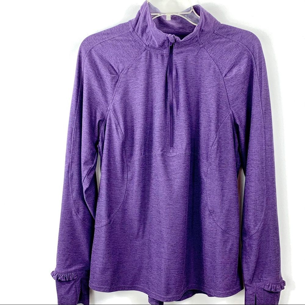 Avia Purple Athletic Hoodie Sweatshirt Top